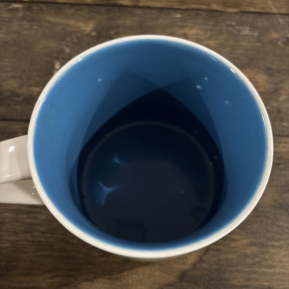 Starbucks Been There Series Michigan Mug 14oz Blue Interior 2018 Coffee Cup - Picture 3 of 6